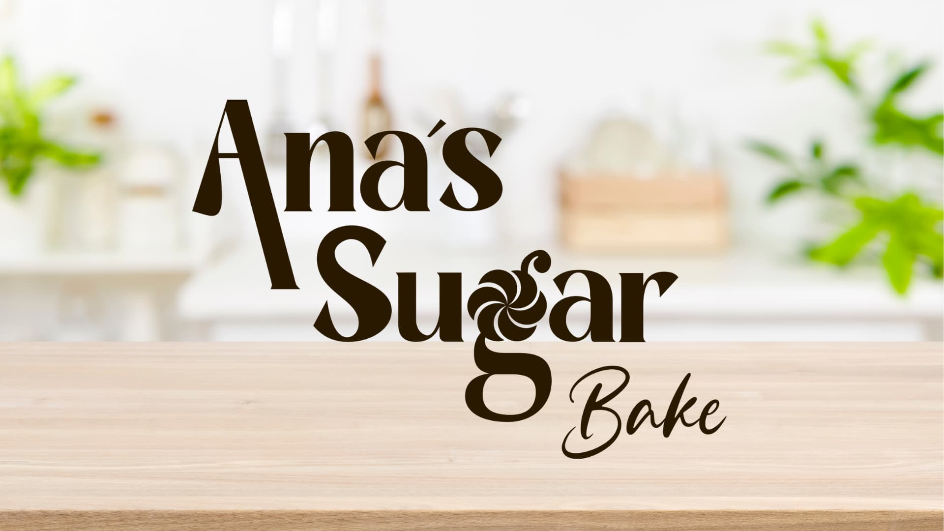 rediseño de logotipo para tienda de galletas anas sugar bake