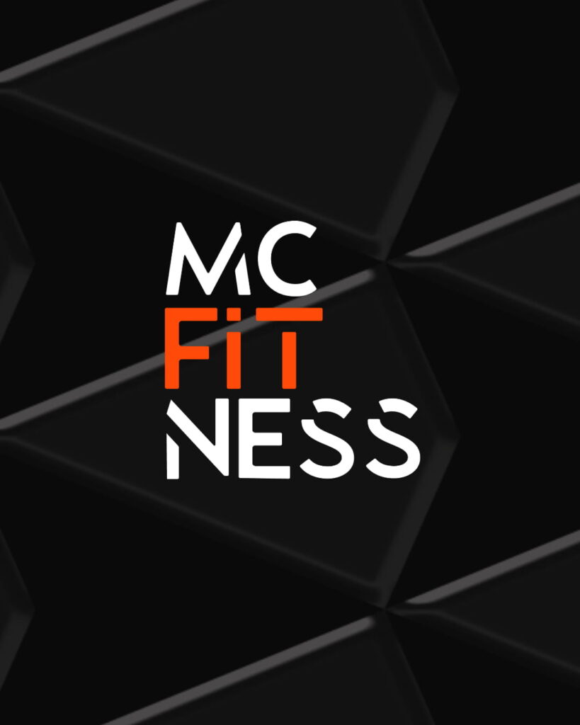 portada de diseño de rebanding para marca de gimnasios mcfitness